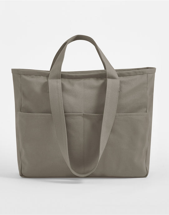 Westford Mill W604 Cargo Pocket Tote - Mushroom