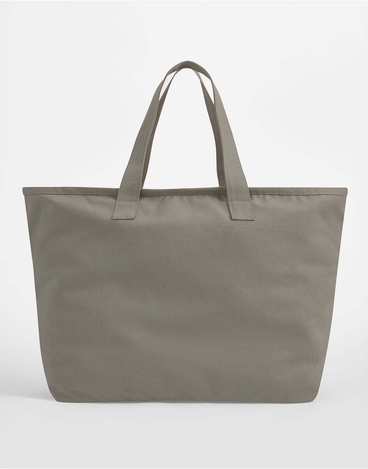 Westford Mill W606 Oversized Canvas Tote Bag - Mushroom