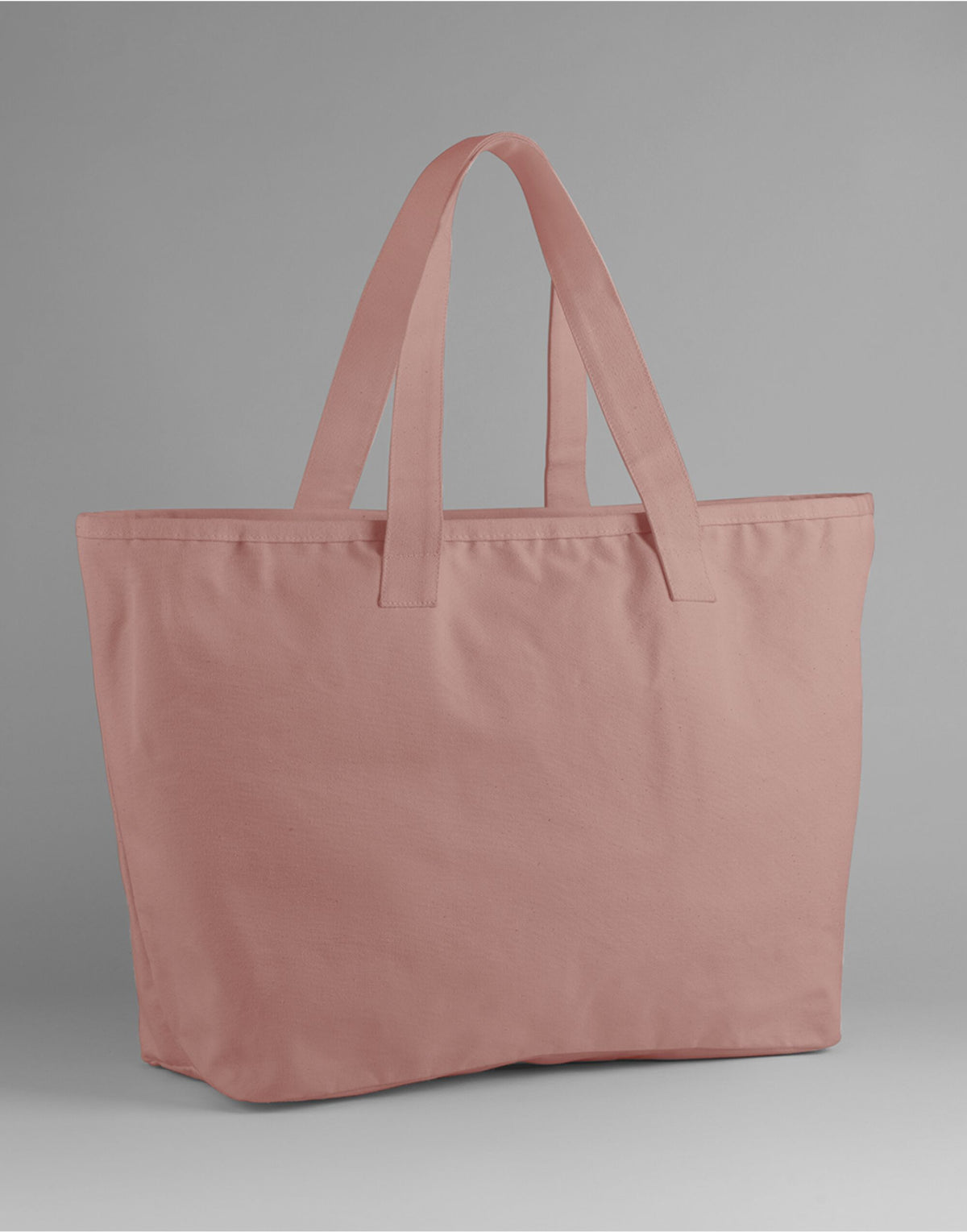 Westford Mill W606 Oversized Canvas Tote Bag - Rose