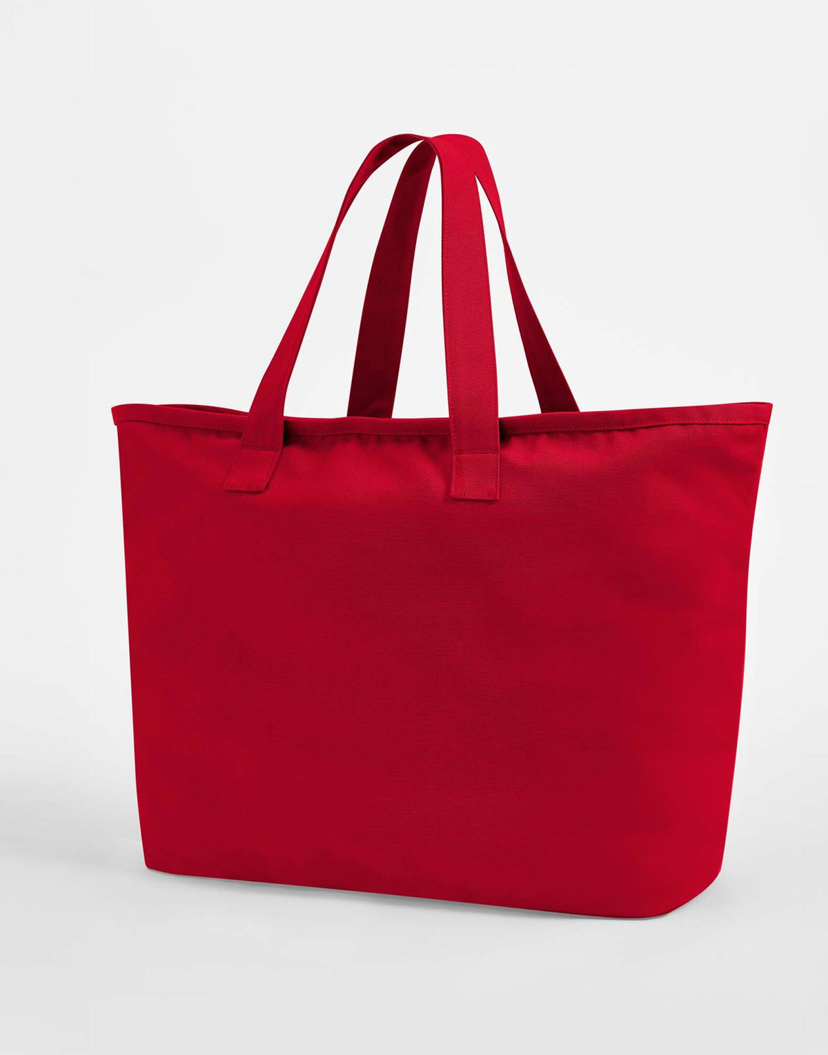 Westford Mill W606 Oversized Canvas Tote Bag - Scarlet Red