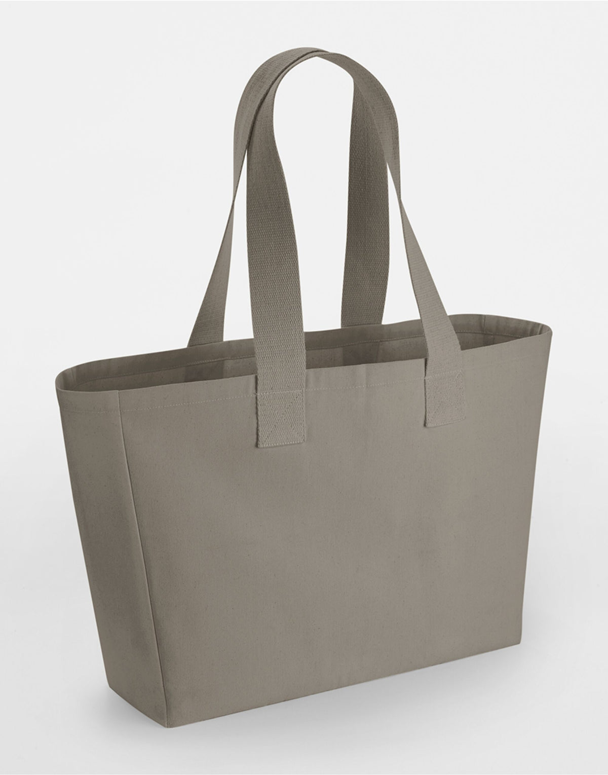Westford Mill W610 Everyday Canvas Tote - Mushroom