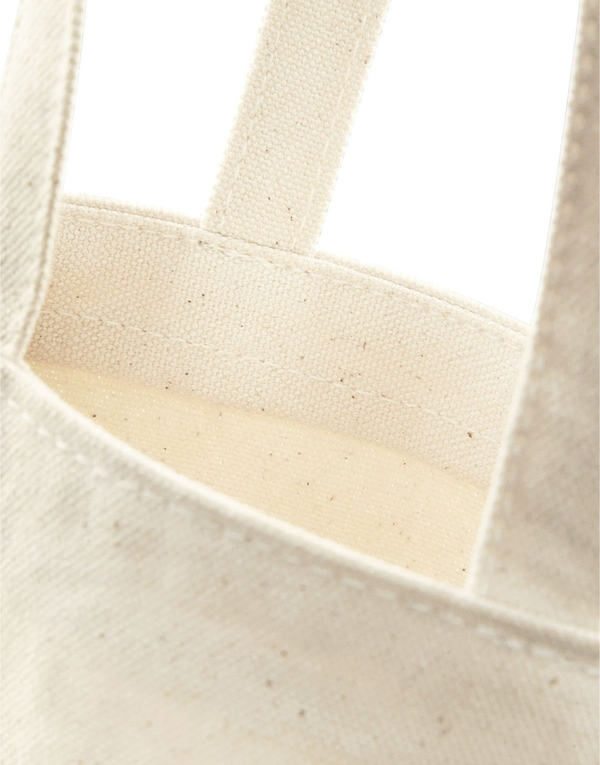 Westford Mill W620 FairtradeCotton Bottle Bag - Natural