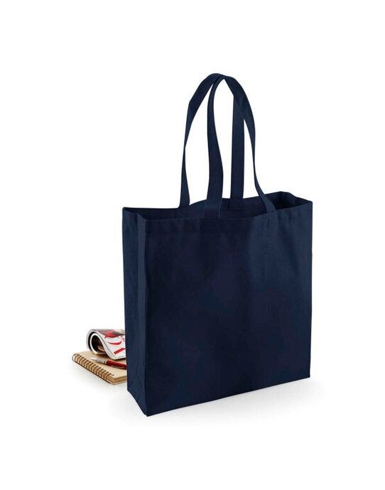Westford Mill W623 FT Cotton Classic Shopper - French Navy