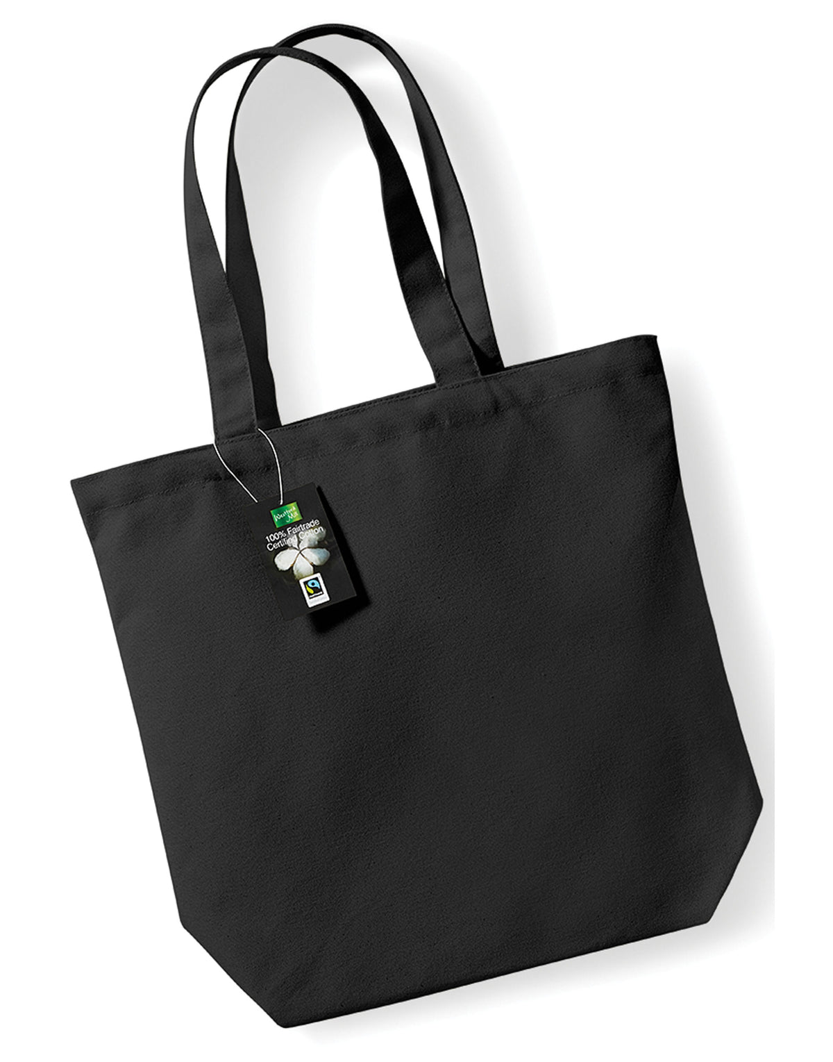Westford Mill W671 Fair Trade Camden Shopper - Black