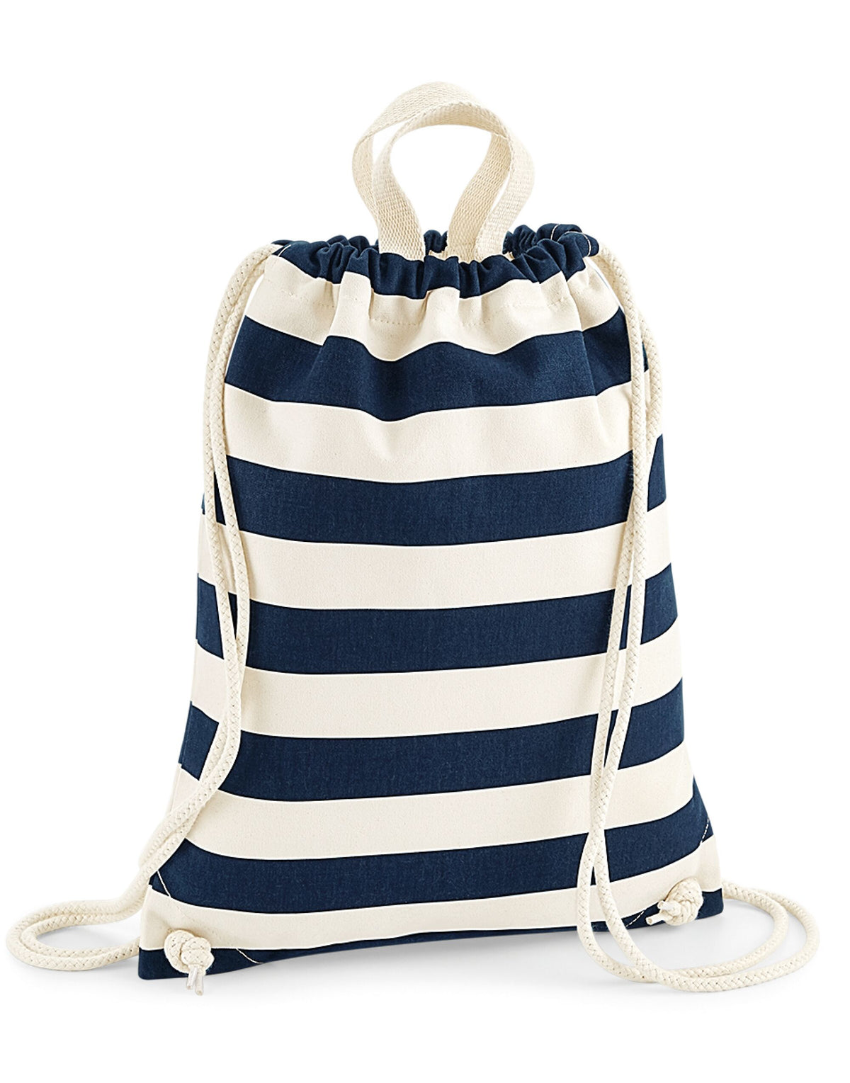 Westford Mill W686 Nautical Gymsac - Natural/Navy