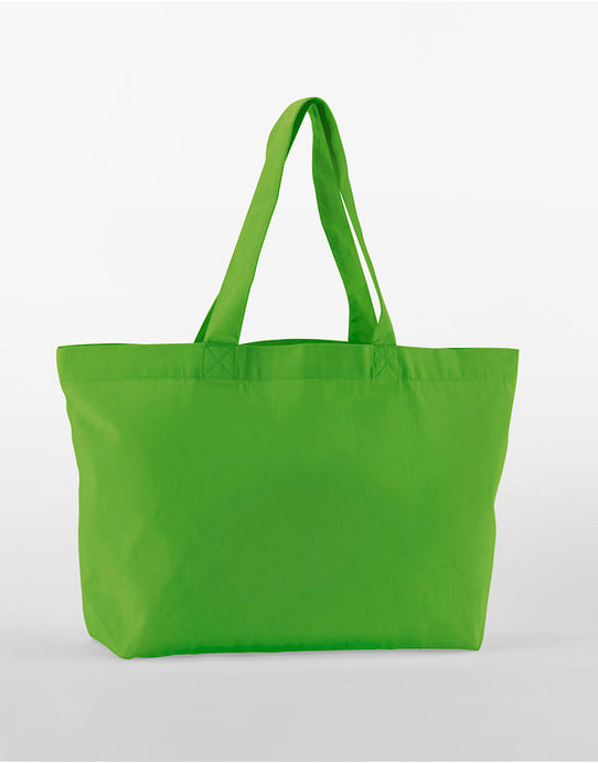 Westford Mill W695 EarthAware® Twill Shopper - Apple Green