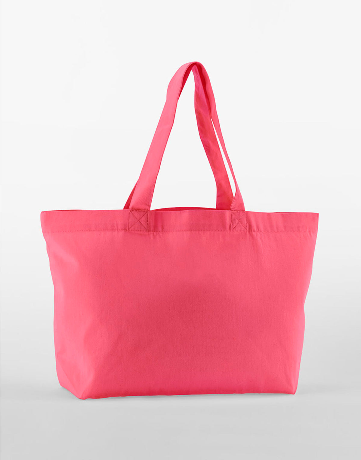 Westford Mill W695 EarthAware® Twill Shopper - Raspberry Pink