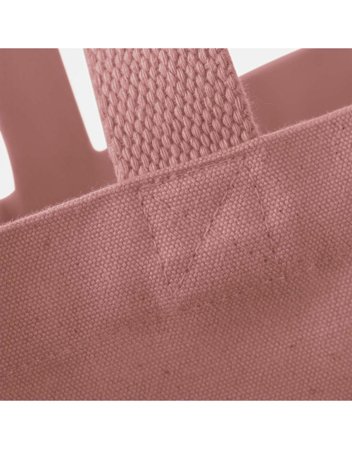 Westford Mill W696 Oversized Canvas Tote Bag - Rose Pink