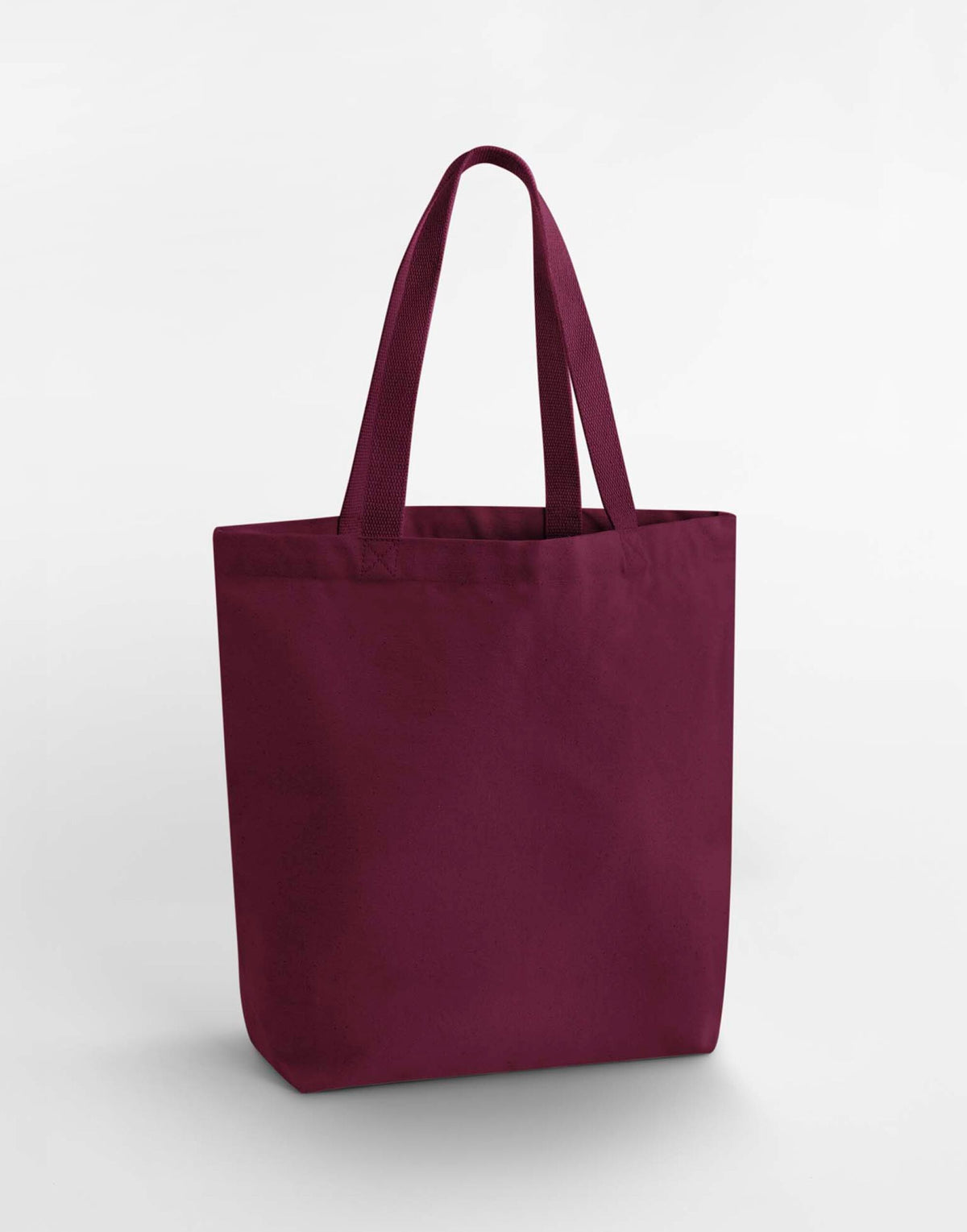 Westford Mill W697 Heavyweight Canvas ToteBag - Burgundy