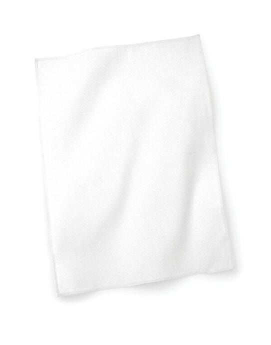 Westford Mill W701 Tea Towel - White