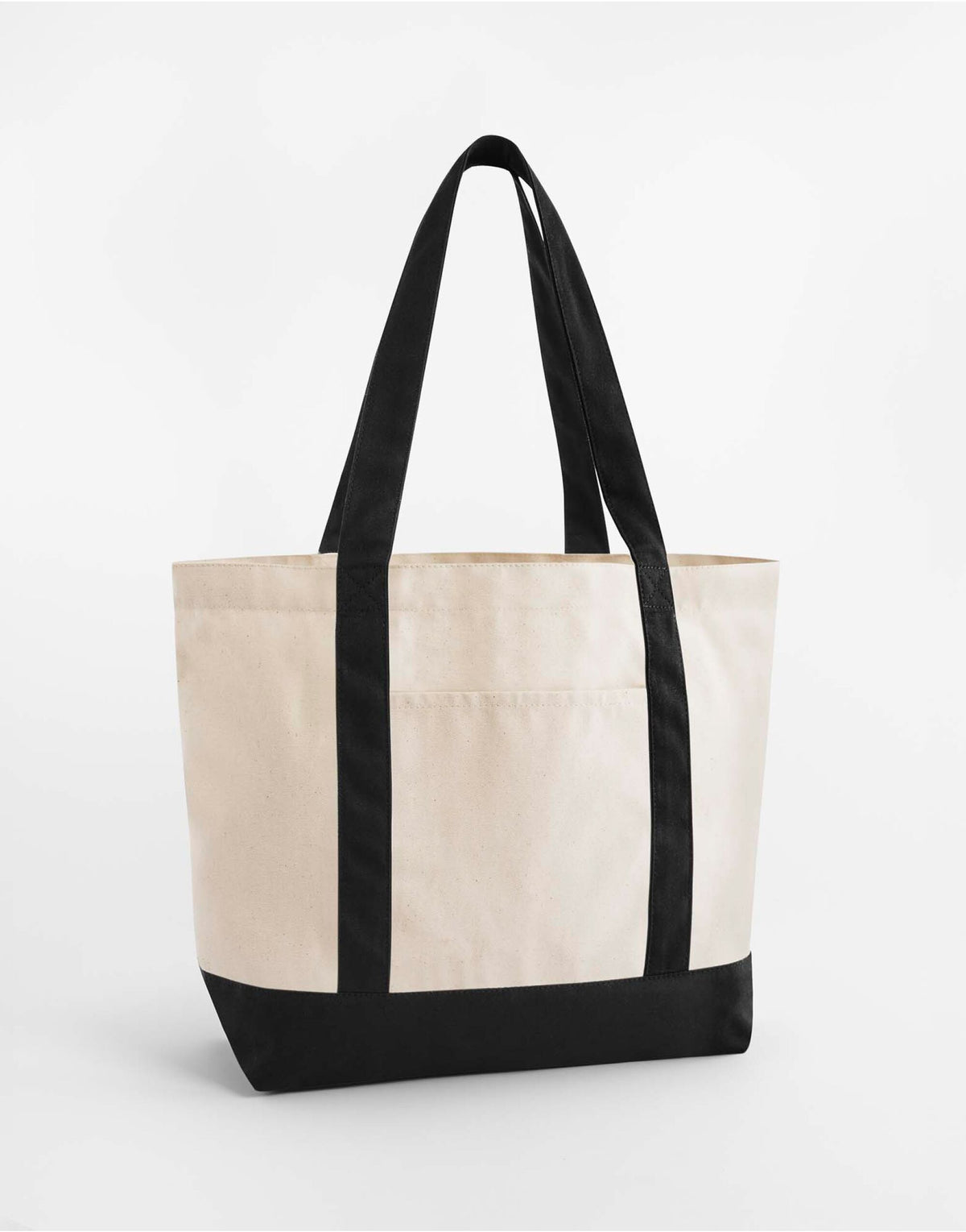 Westford Mill W804 EarthAware® VarsityShopper - Natural/Black