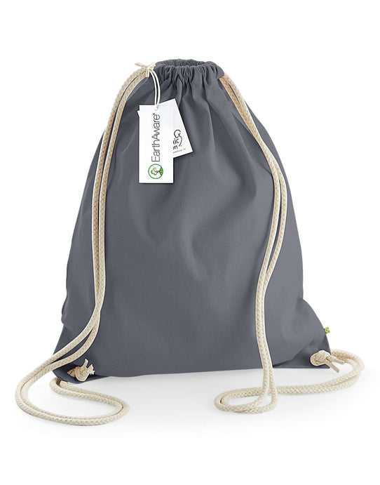 Westford Mill W810 EarthAware® Organic Gymsac - Graphite
