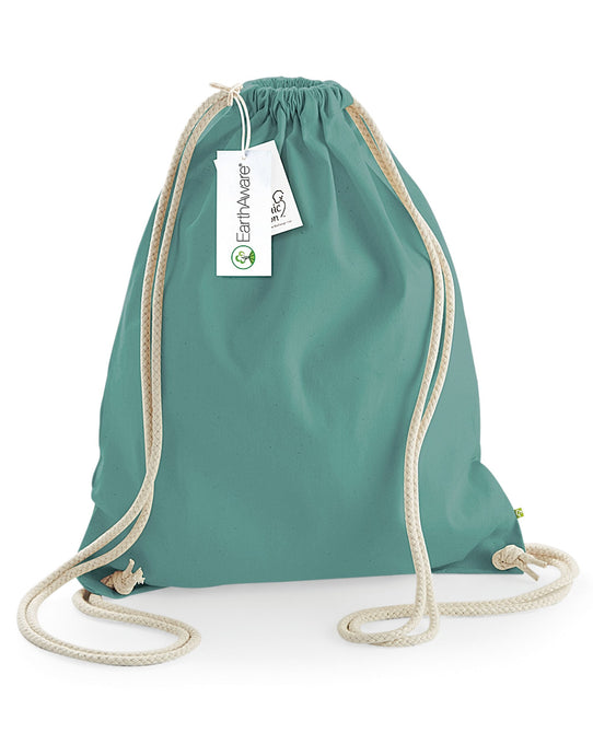 Westford Mill W810 EarthAware® Organic Gymsac - Sage