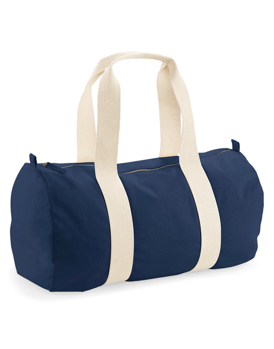 Westford Mill W814 EAware® Organic Barrel Bag - French Navy