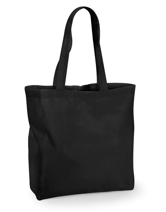 Westford Mill W925 Recycled Cotton Maxi Tote - Black