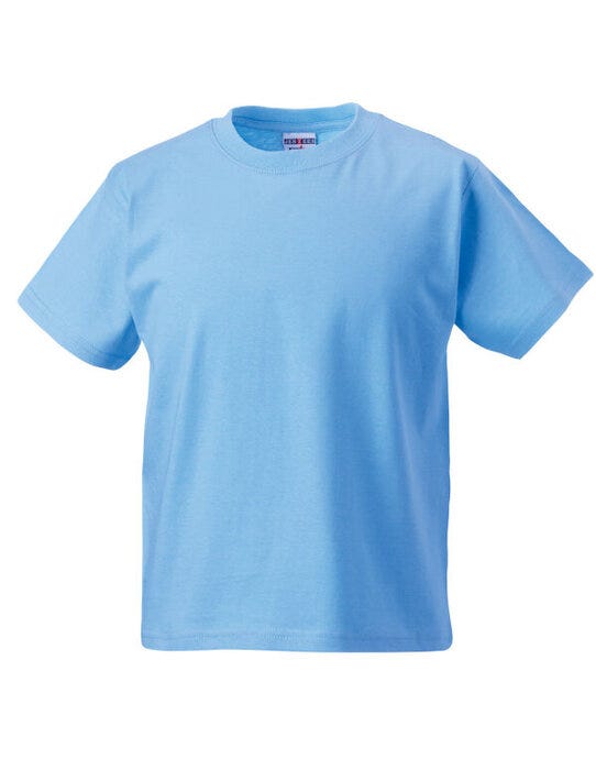Russell Athletic ZT180B Russell Kids Authentic Classic T - Sky Blue