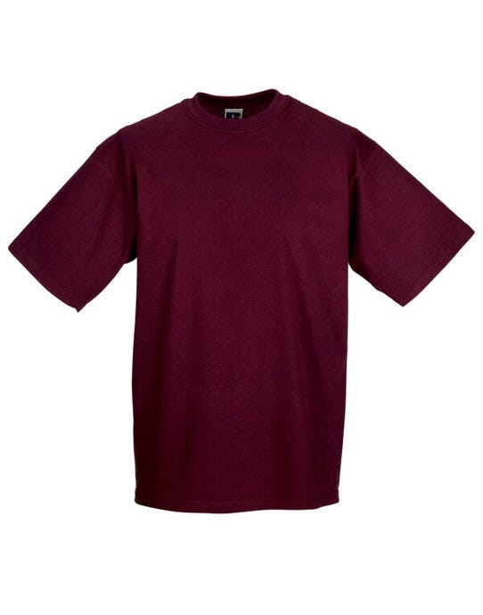 Russell Athletic ZT180M Russell Classic T - Burgundy