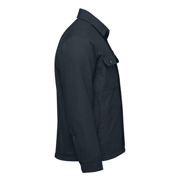 Stormtech CJK-2M Men's Oxide Sherpa Canvas Jkt - Navy
