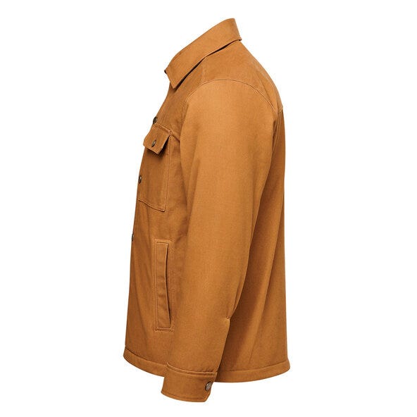 Stormtech CJK-2M Men's Oxide Sherpa Canvas Jkt - Camel