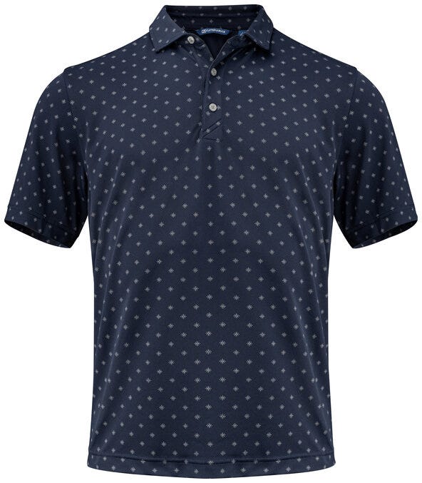 Cutter & Buck CB354432 C&B Virtue Polo Printed - Dark Navy