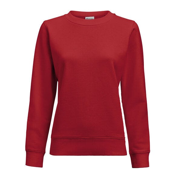 Printer Essentials PE2262074 Printer Ladies Softball Sweater - Red