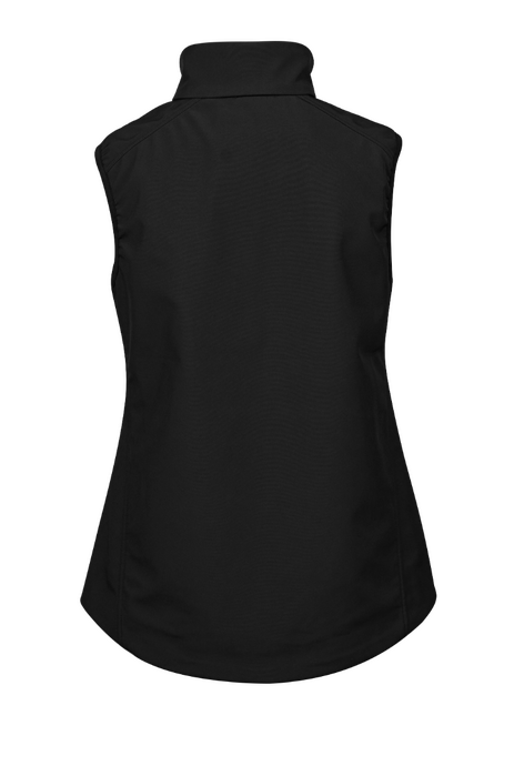 Tee Jays TJ9523 Ladies Perf Softsh Bodywarmer - Black