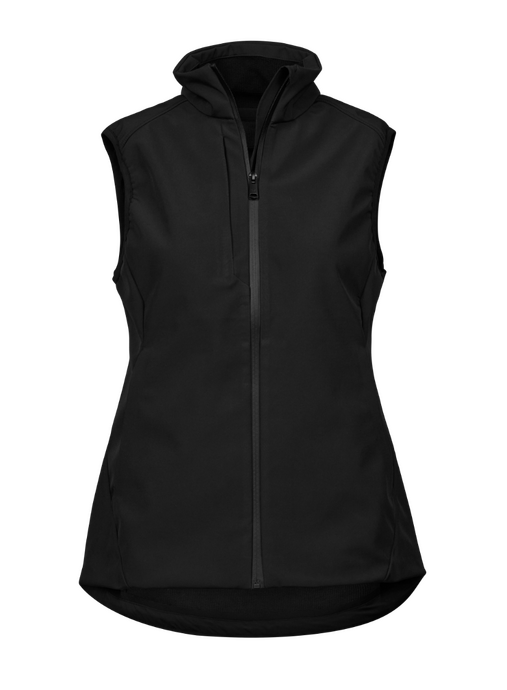 Tee Jays TJ9523 Ladies Perf Softsh Bodywarmer - Black
