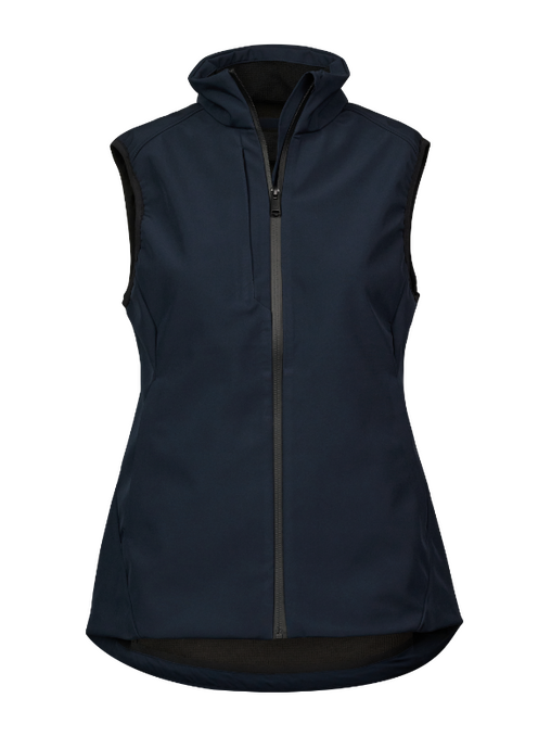 Tee Jays TJ9523 Ladies Perf Softsh Bodywarmer - Deep Navy