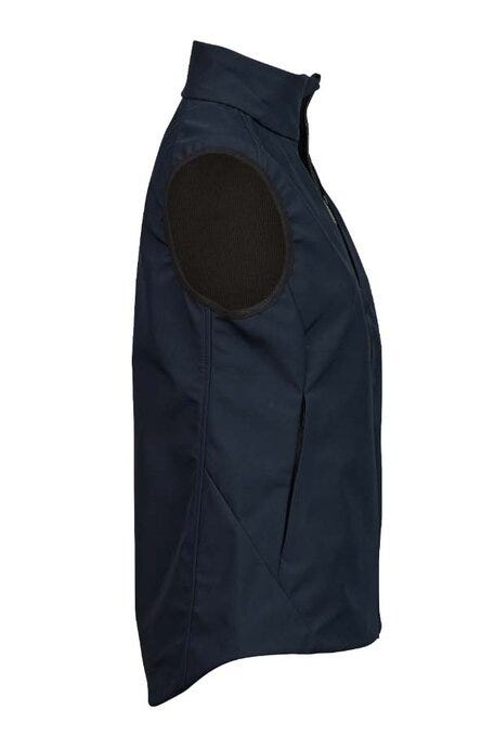 Tee Jays TJ9523 Ladies Perf Softsh Bodywarmer - Deep Navy