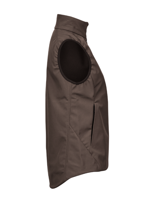 Tee Jays TJ9523 Ladies Perf Softsh Bodywarmer - Earth