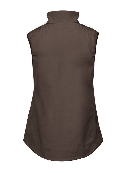 Tee Jays TJ9523 Ladies Perf Softsh Bodywarmer - Earth