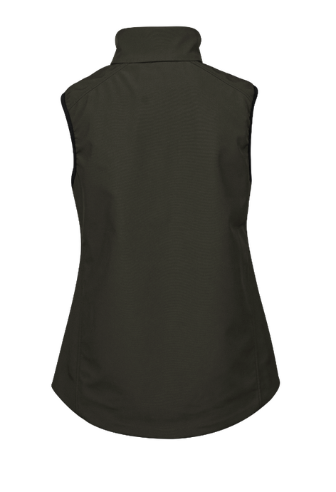 Tee Jays TJ9523 Ladies Perf Softsh Bodywarmer - Hunter Green