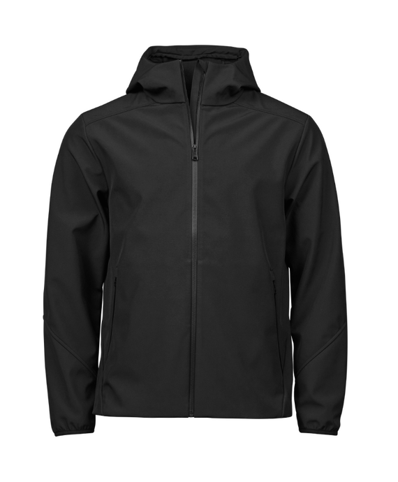 Tee Jays TJ9524 Performance Hooded Softshell - Black