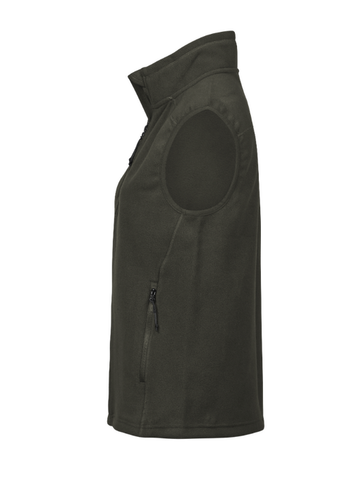 Tee Jays TJ9133 Ladies Trail Fleece Bodywarmer - Hunter Green