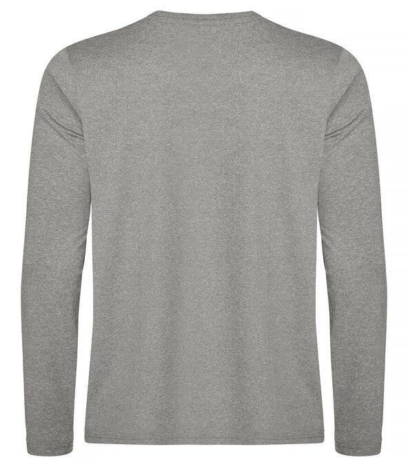Clique CQ029040 Basic Active-T L/S - Grey Melange