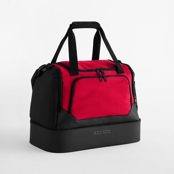 Quadra QS285 Pro Team Hardbase Holdall - Red/Black