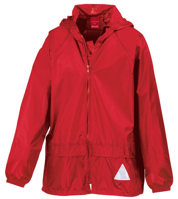 Result R095J Junior Waterproof Jacket Trouser - Red