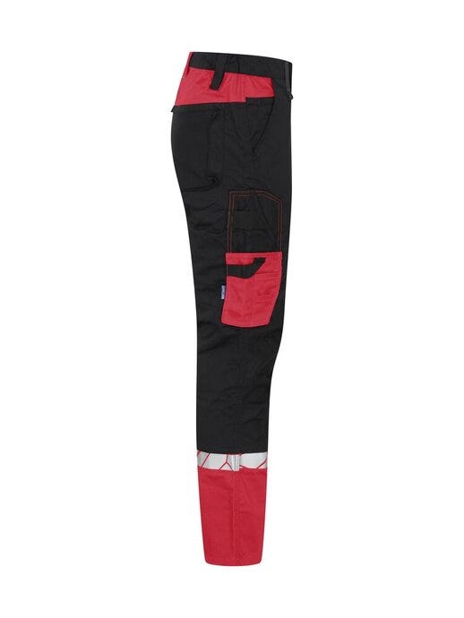 ProJob Workwear PJ647508 ProJob Progression 7508 Workpant - Black/Red