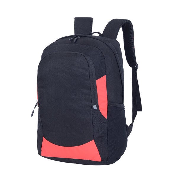 Shugon SH7242 Alabama Primary Backpack - Black/Red