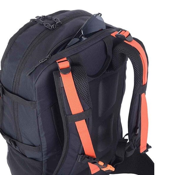 Shugon SH1818 Annapurna Trails Hiking Backpack - Black/Orange