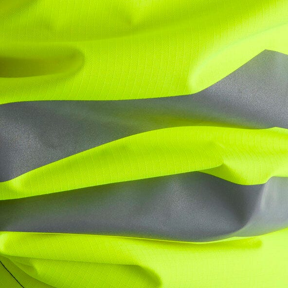 Regatta High Visibility TRW613 Regatta Hi-Vis X-Pro Waterproof Overhead - Black/Hi-Vis Yellow