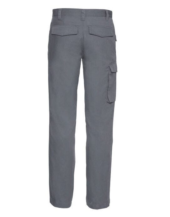 Russell Athletic 001MR Russell Polycotton Twill Trousers (Reg) - Convoy Grey