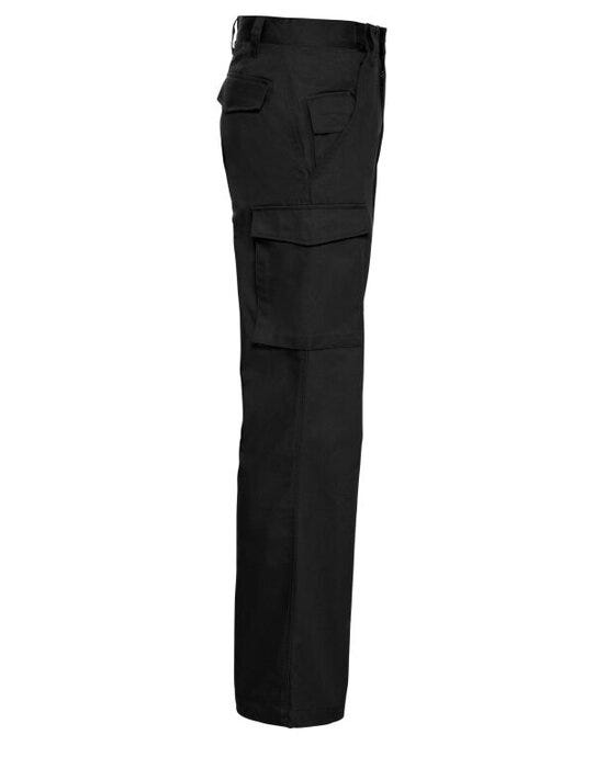 Russell Athletic 001MT Russell Polycotton Twill Trousers (Tall) - Black