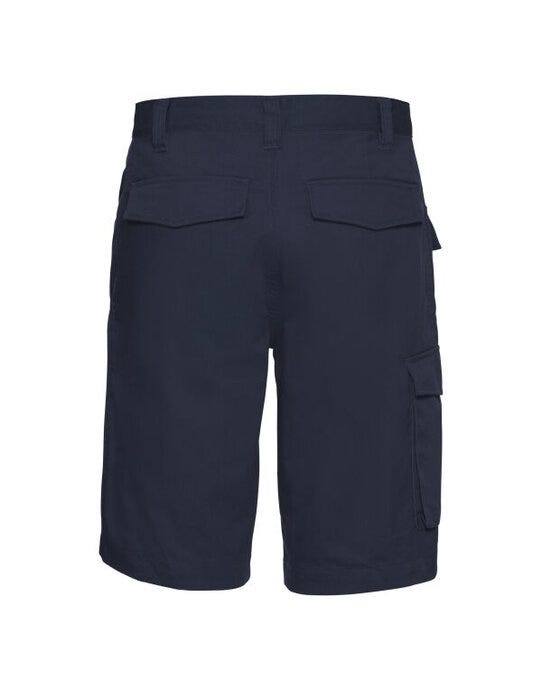 Russell Athletic 002M Russell Polycotton Twill Shorts - French Navy