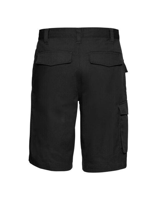 Russell Athletic 002M Russell Polycotton Twill Shorts - Black