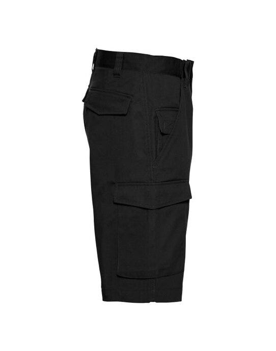 Russell Athletic 002M Russell Polycotton Twill Shorts - Black