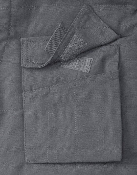 Russell Athletic 014M Russell Heavy Duty Workwear Gilet - Convoy Grey