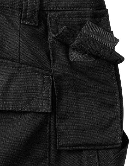 Russell Athletic 015MR Russell Heavy Duty W'Wear Trousers (Reg) - Black