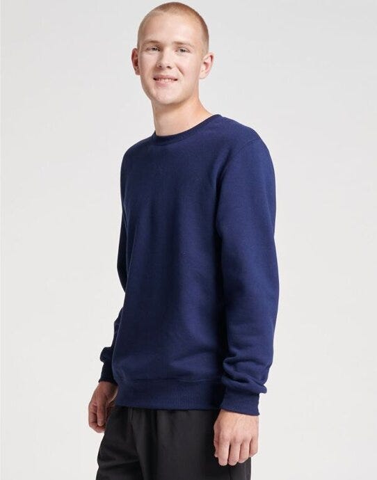 Jerzees 0S701M0 Eco Premium Sweatshirt - Navy Blue