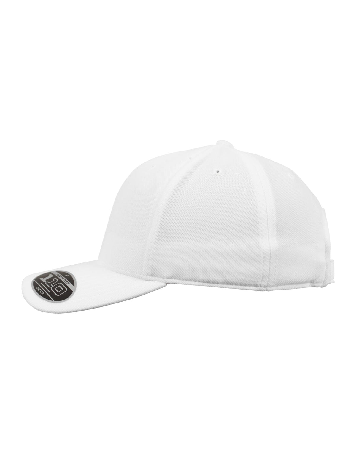 Flexfit 110P 110 Cool & Dry Mini Pique - White
